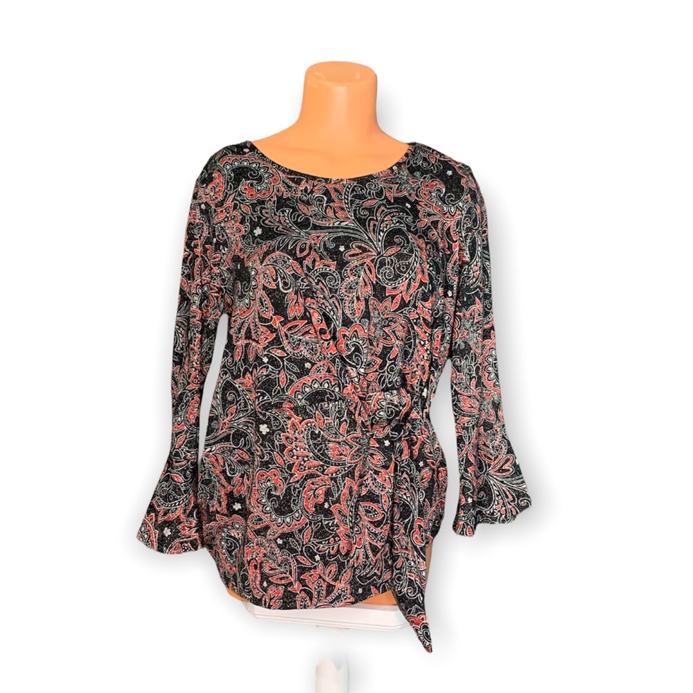 LP Black/Red  NY Collection Top